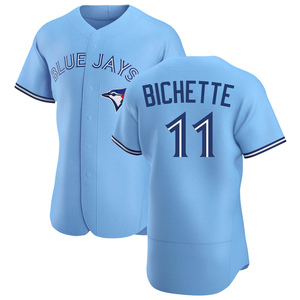 Men's Toronto Blue Jays Bo Bichette Authentic Blue Powder Alternate Jersey