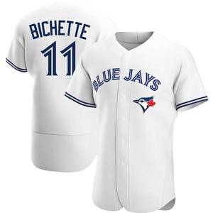 Men's Toronto Blue Jays Bo Bichette Authentic White Home Jersey