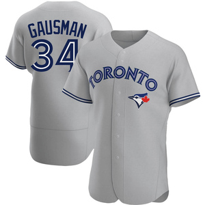 Men's Toronto Blue Jays Kevin Gausman Authentic Gray Road Jersey
