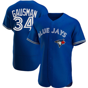 Men's Toronto Blue Jays Kevin Gausman Authentic Royal Alternate Jersey