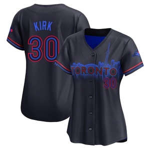 Women's Toronto Blue Jays Alejandro Kirk Limited Black 2024 City Connect Jersey