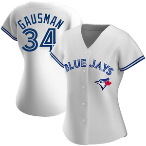 Women's Toronto Blue Jays Kevin Gausman Replica White Home Jersey