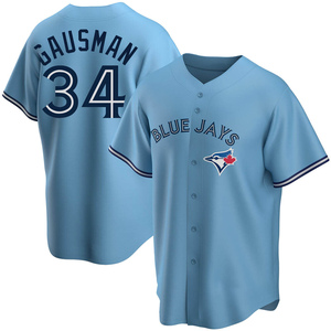 Youth Toronto Blue Jays Kevin Gausman Replica Blue Powder Alternate Jersey